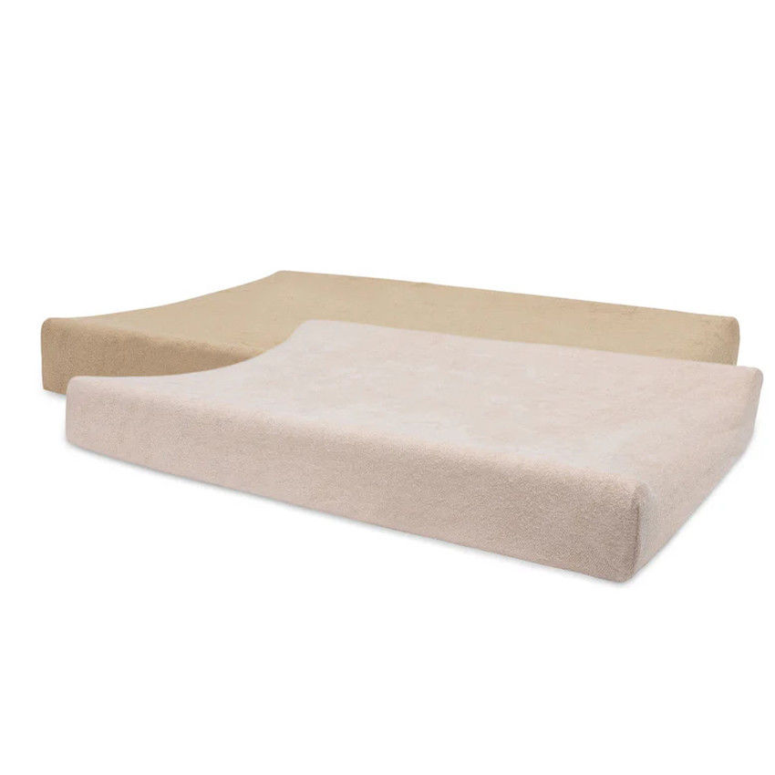 Duo de housses en éponge pour matelas à langer - Liste Del Natale - Ver Elst