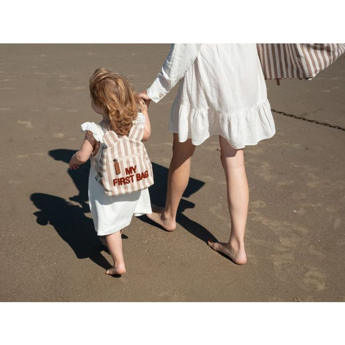 Miniature : Sac à dos 'My first Bag' nude/terracotta - Childhome
