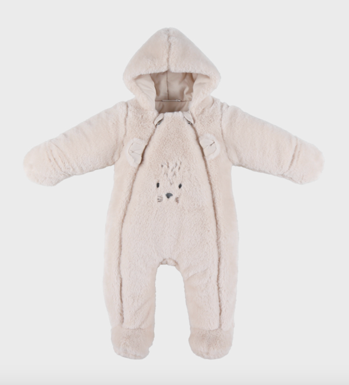 Combinaison pilote beige en groloudoux - Noukies