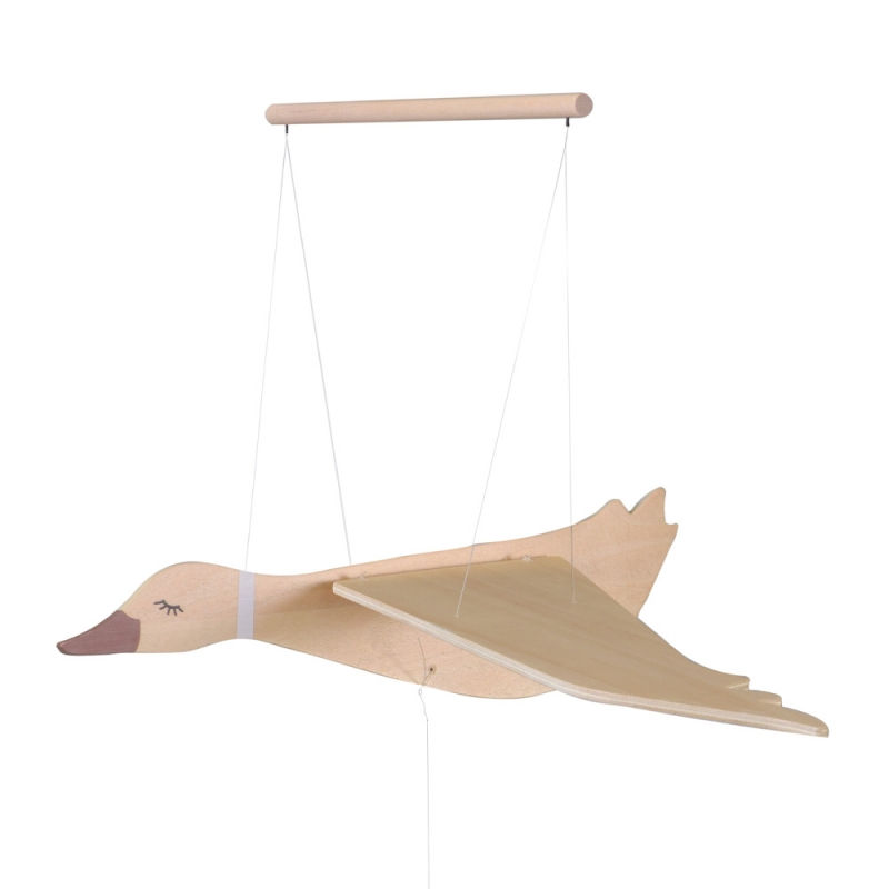 Mobile en bois 'oie volante' - Egmont Toys