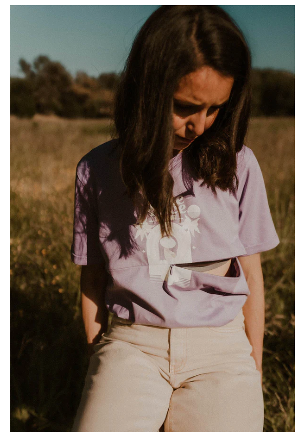 Miniature : T-shirt d'allaitement 'The place to Breast' - Y&M