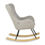 Miniature : Rocking chair adulte basic 'Desert' - Quax