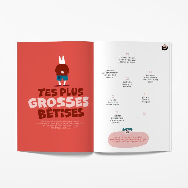 Miniature : Livre à remplir 'tel père, telle fille' - Minus Editions