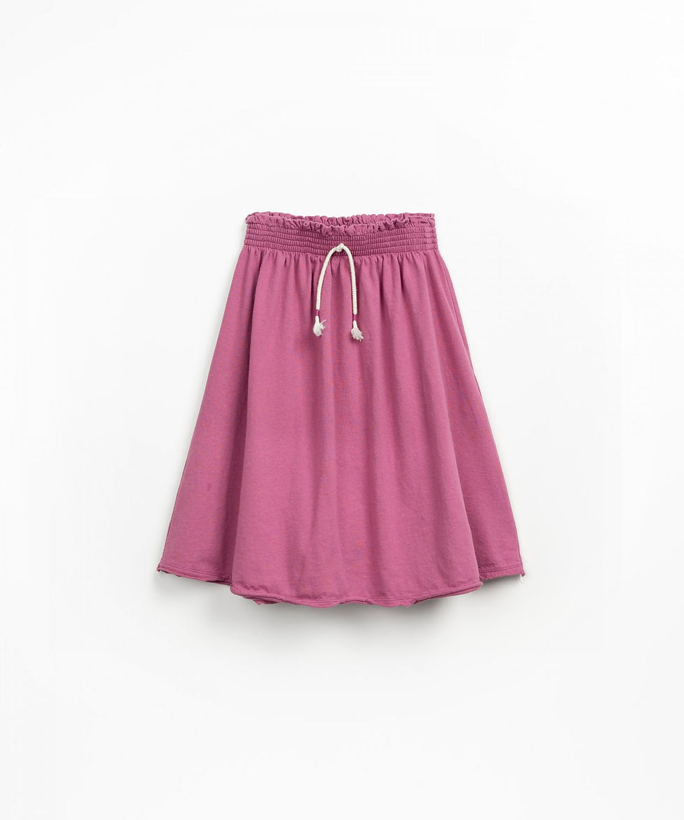 Jupe en maille en mélange de coton biologique et recyclé - Play Up