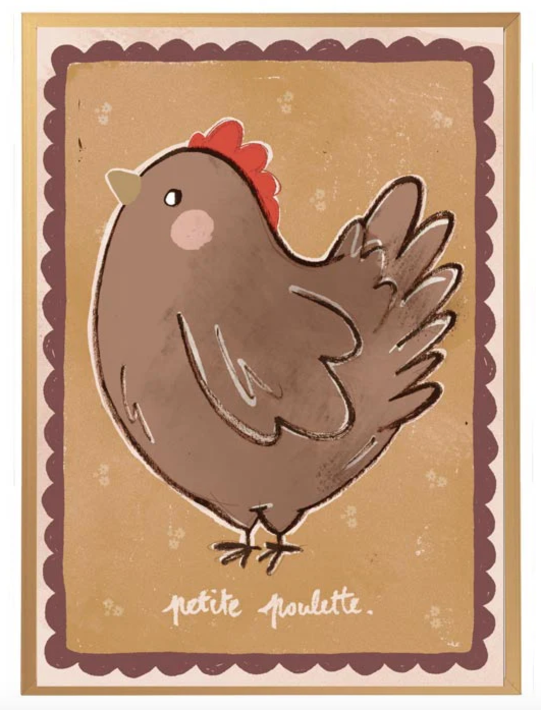 Affiche A3 'Chicken' - Studio Loco
