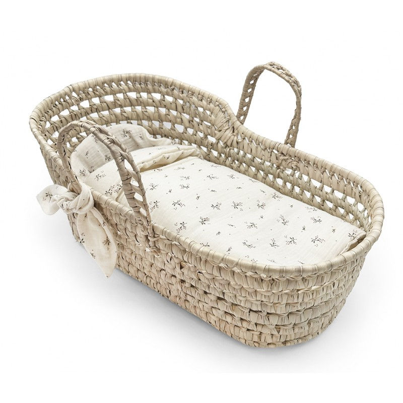 Couffin habillé pour poupées 'Roseberry' - Babyshower