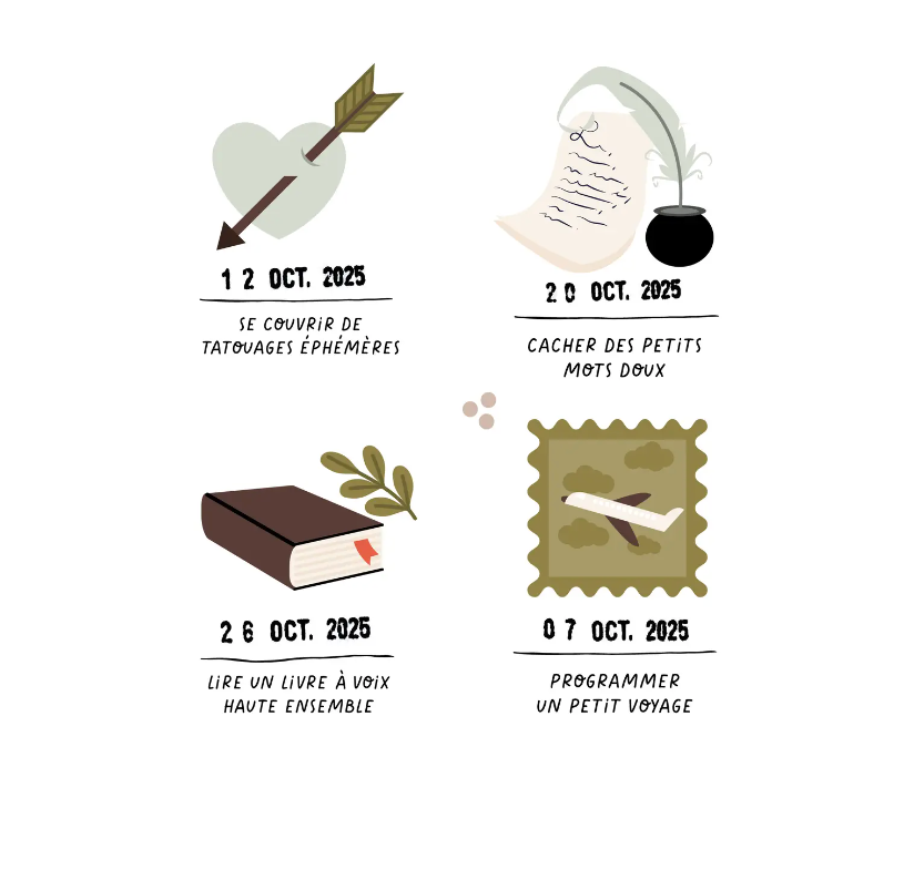 Miniature : Affiche 'Toi+Moi' A4 - Les Petites Dates
