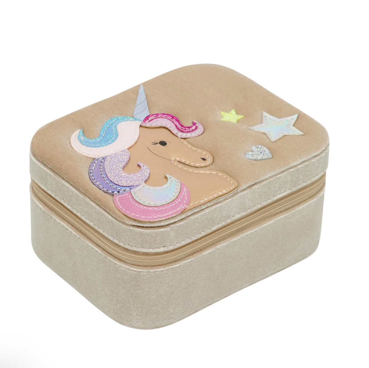 Boîte à bijoux velours 'licorne' - Mimi & Lula