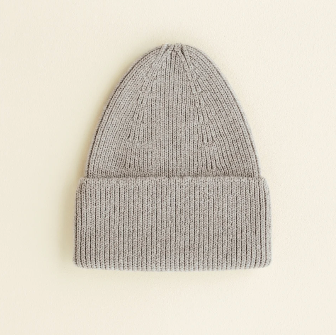 Bonnet Fonzie kids 4 mois - 2 ans 'Pebble' - HVID