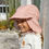 Miniature : Casquette protège nuque anti UV 'rose' - Lassig