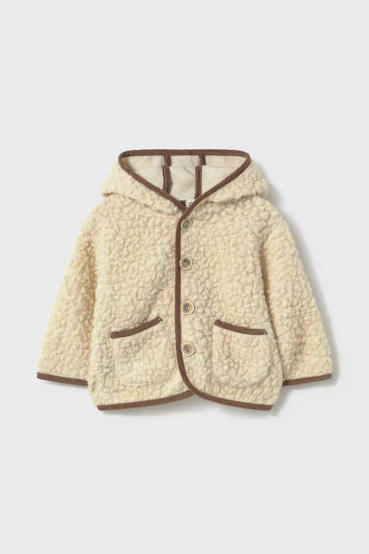 Manteau pour bébé en sherpa - Cozmo
