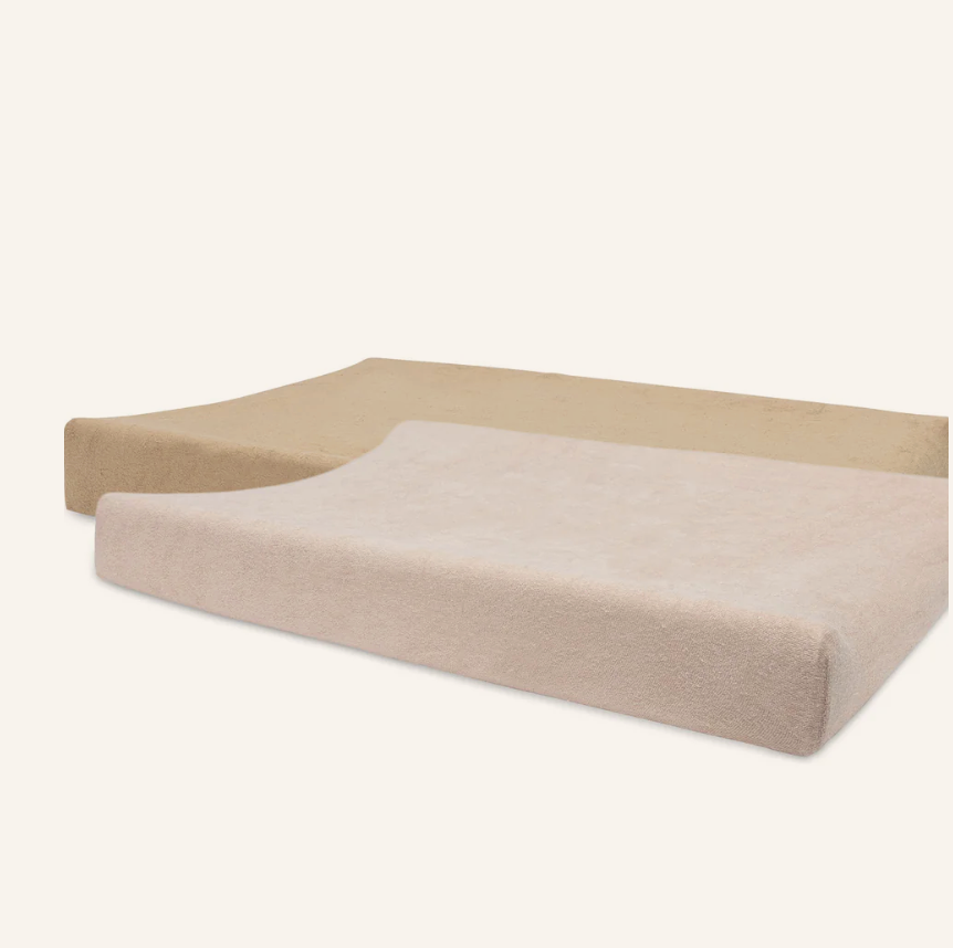 Duo de housses de matelas à langer éponge - Liste Mathys - Rampelbergh