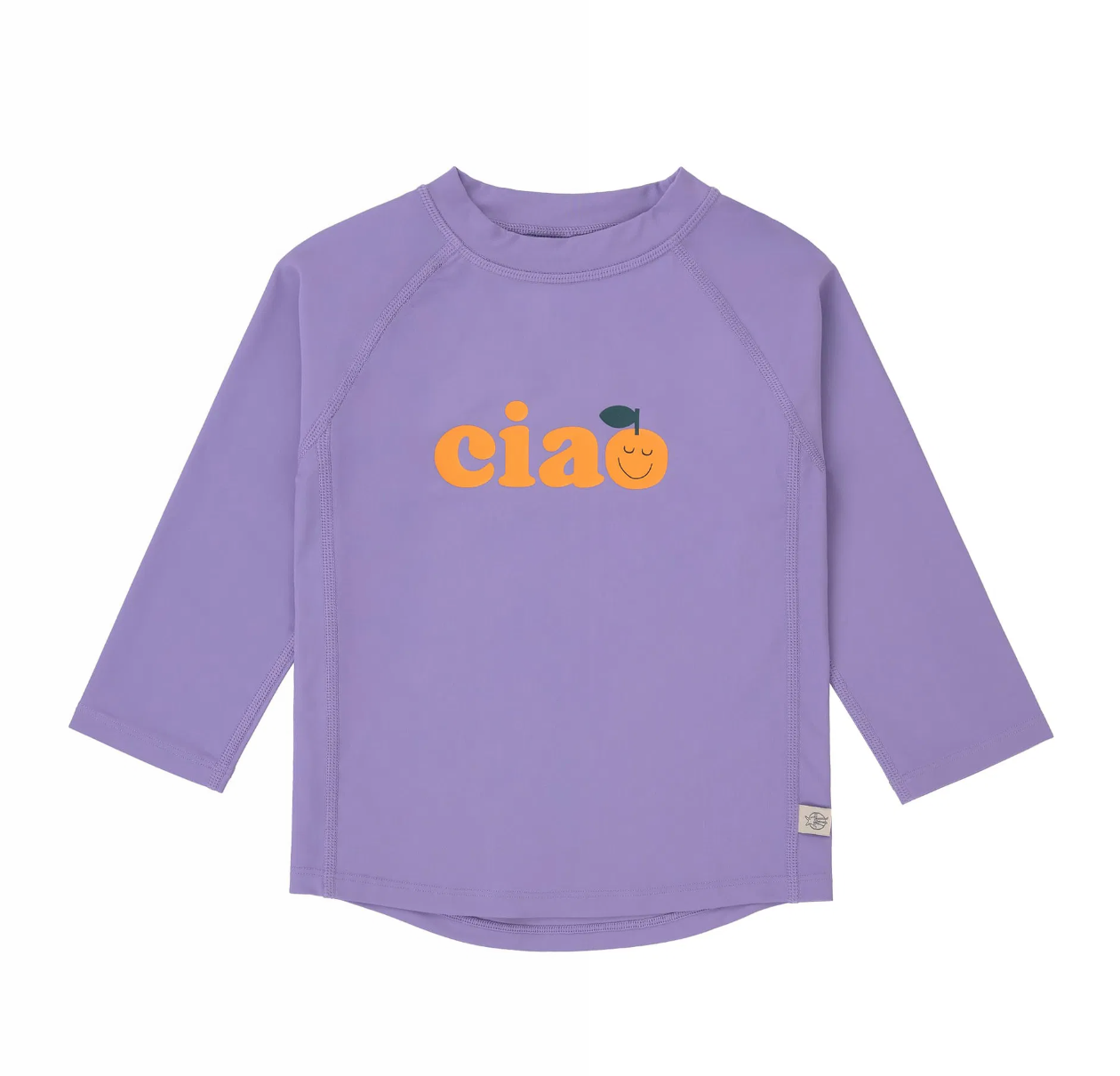 T-shirt de bain longues manches anti UV 'ciao purple' - Lassig