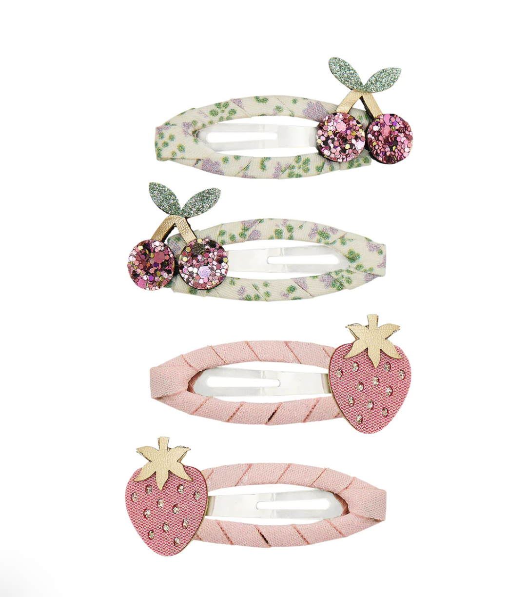 Pinces à cheveux clips 'Summer fruits' - Mimi & Lula