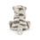 Miniature : Peluche 'bashful snow tiger soother' - Jellycat