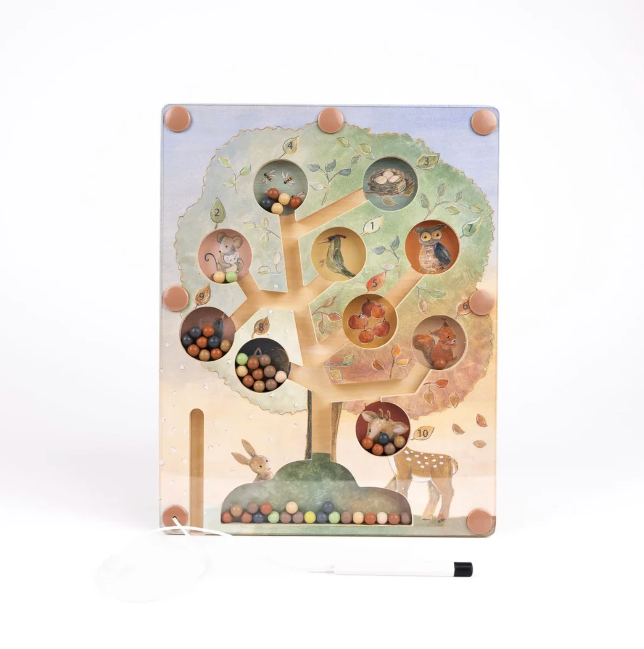 Grand labyrinthe magnétique 'amis' - Egmont Toys