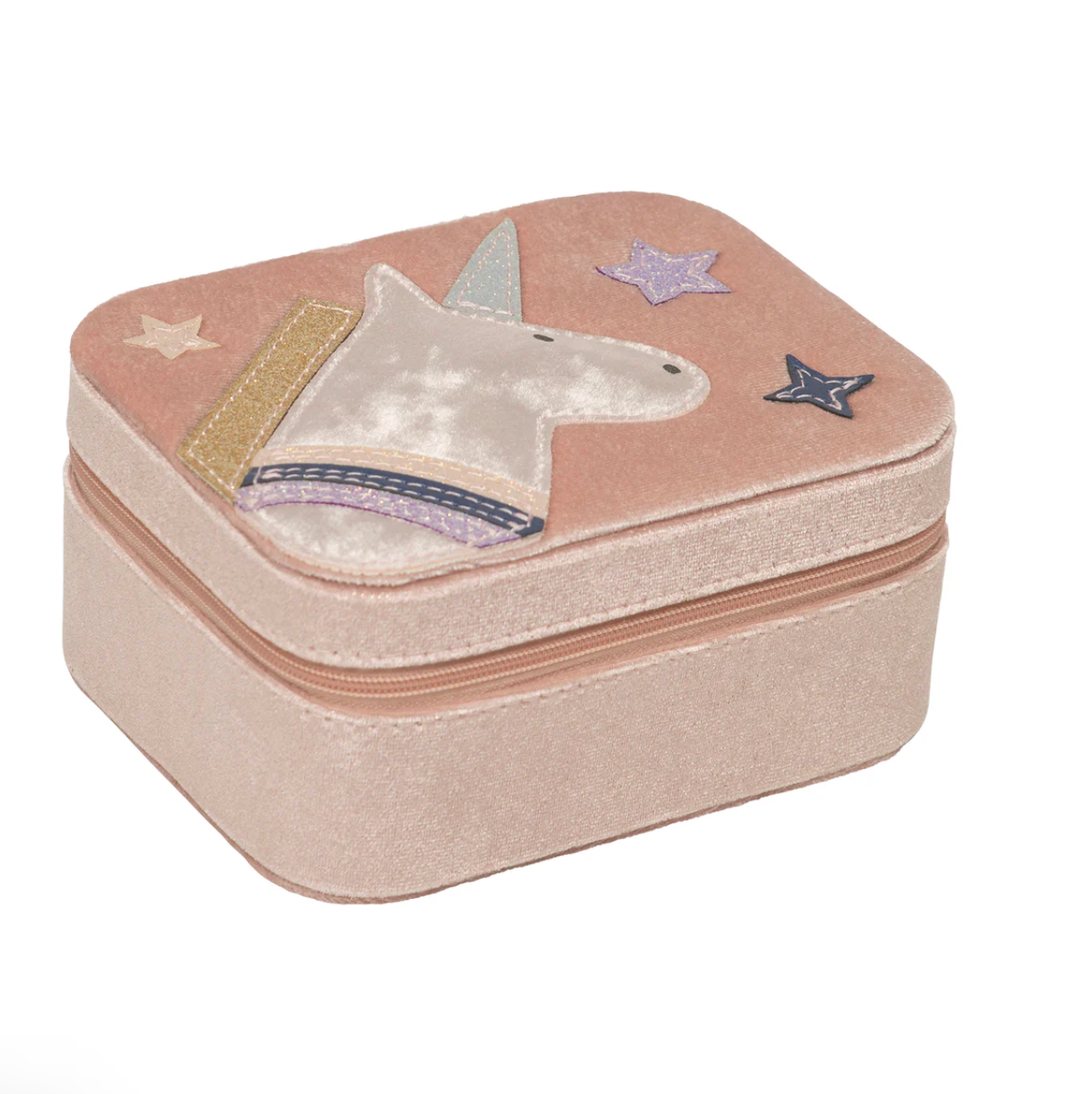 Boîte à bijoux velours 'licorne' - Mimi & Lula