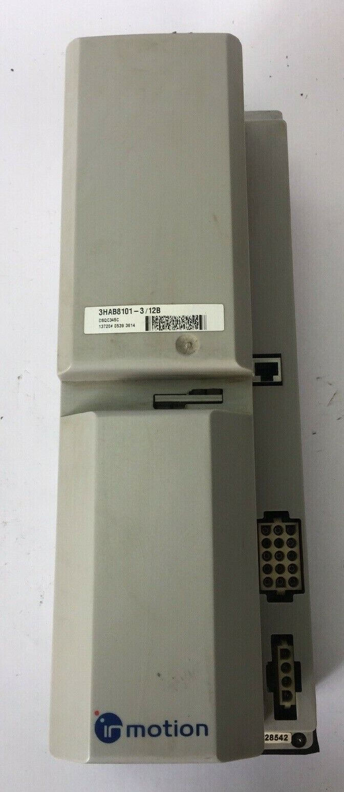 ABB ATLAS COPCO INMOTION DSQC345C SERVO DRIVE RECTIFIER UNIT 3HAB8101-3/12B