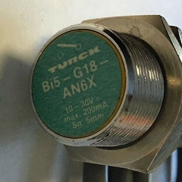 Thumbnail: TURCK BI5-G18-AN6X PROXIMITY SENSOR 10-30V