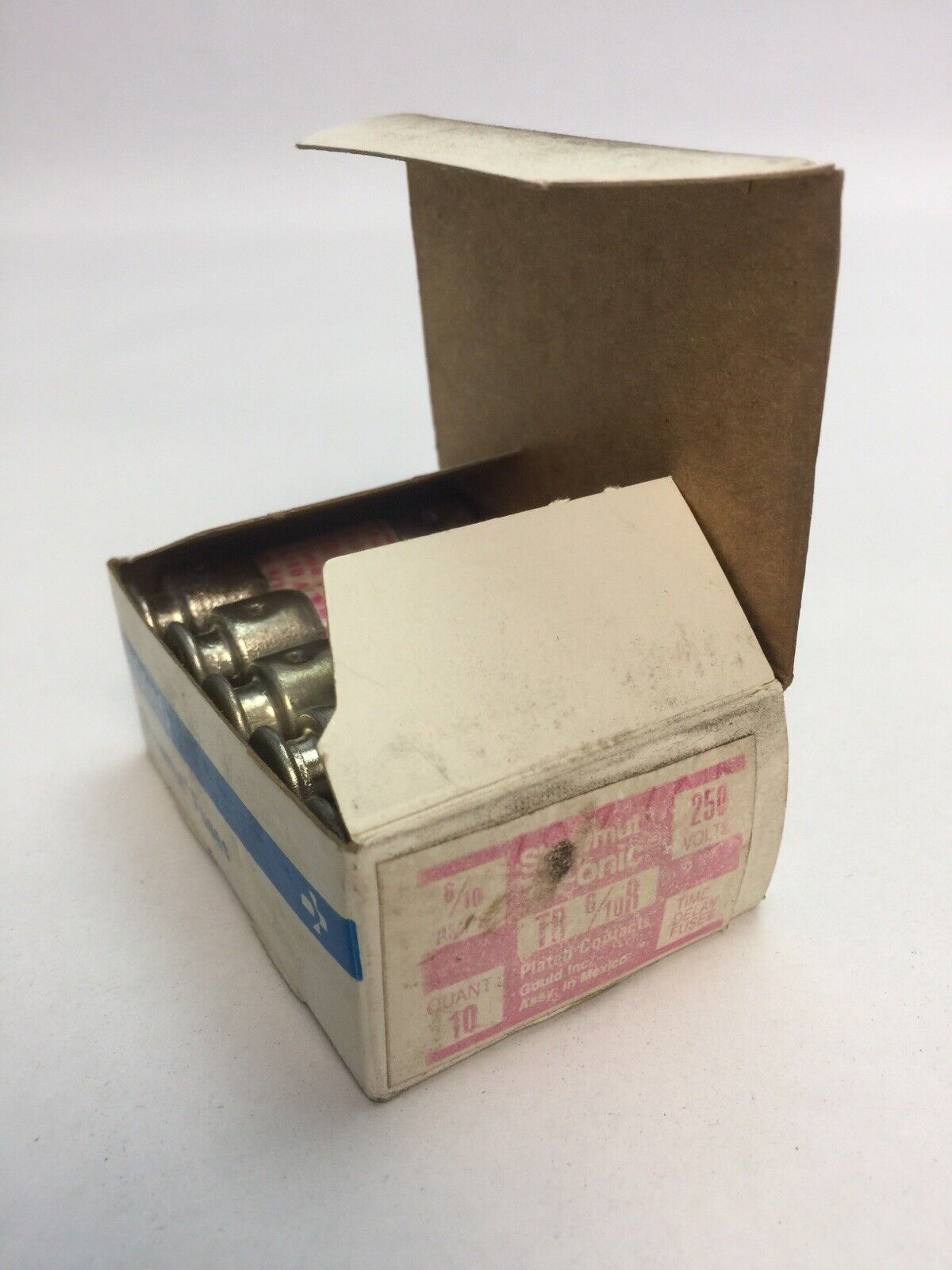 SHAWMUT TRI-ONIC TR6/10R TIME DELAY FUSE 6/10A 250VAC CLASS RK5 (BOX OF 9)
