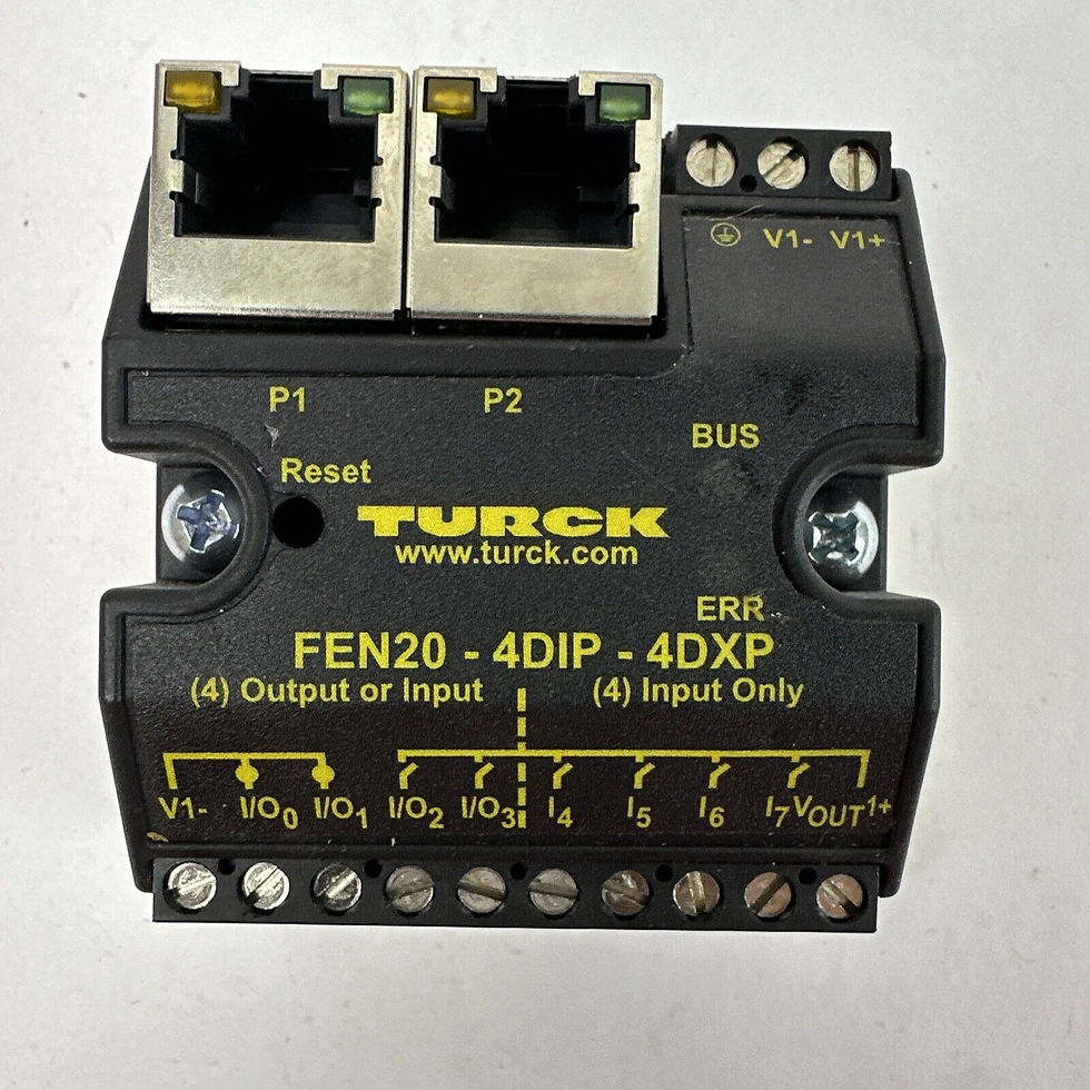 TURCK FEN20-4DIP-4DXP-DIN ETHERNET DN F/W VER 3.0 18-30VDC