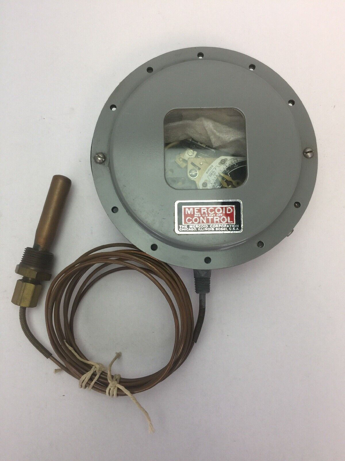 MERCOID CONTROL DAW-538-2 RG.8 PRESSURE SWITCH 240V AC/DC 1/8HP AC 1/10HP DC