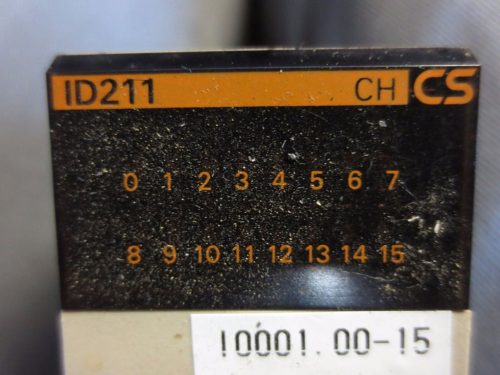 Thumbnail: OMRON CS1W-ID211 INPUT UNIT - 24VDC, 16PT, 7mA - INPUT MODULE