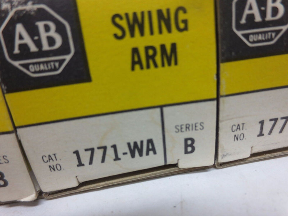 Thumbnail: ALLEN-BRADLEY 1771-WA FIELD WIRING ARM / SWING ARM - NEW SURPLUS - LOT of 6