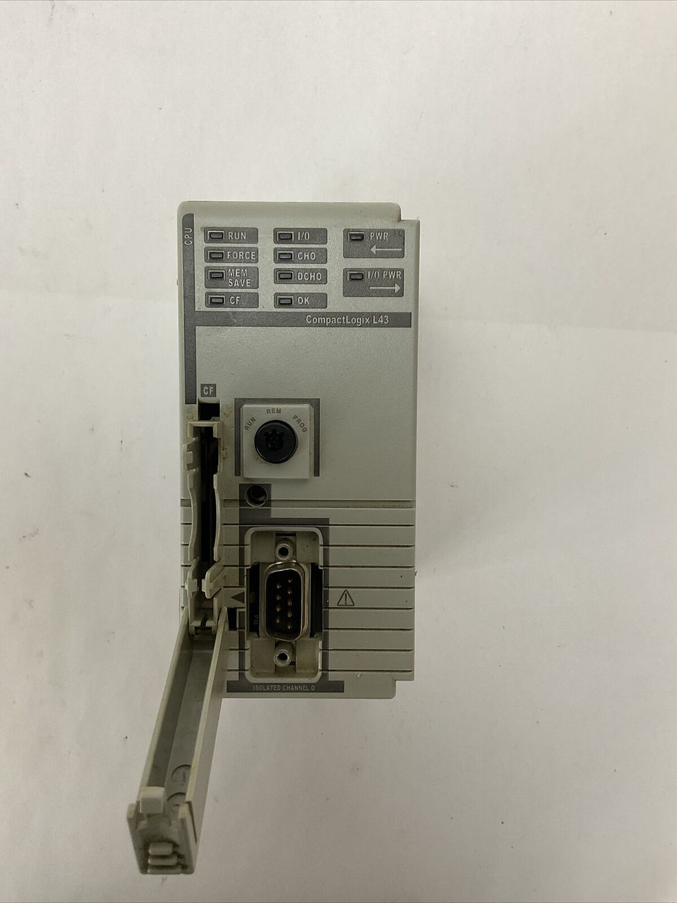 Thumbnail: ALLEN BRADLEY 1768-L43 SER B FW 1.04 COMPACT LOGIX CONTROLLER
