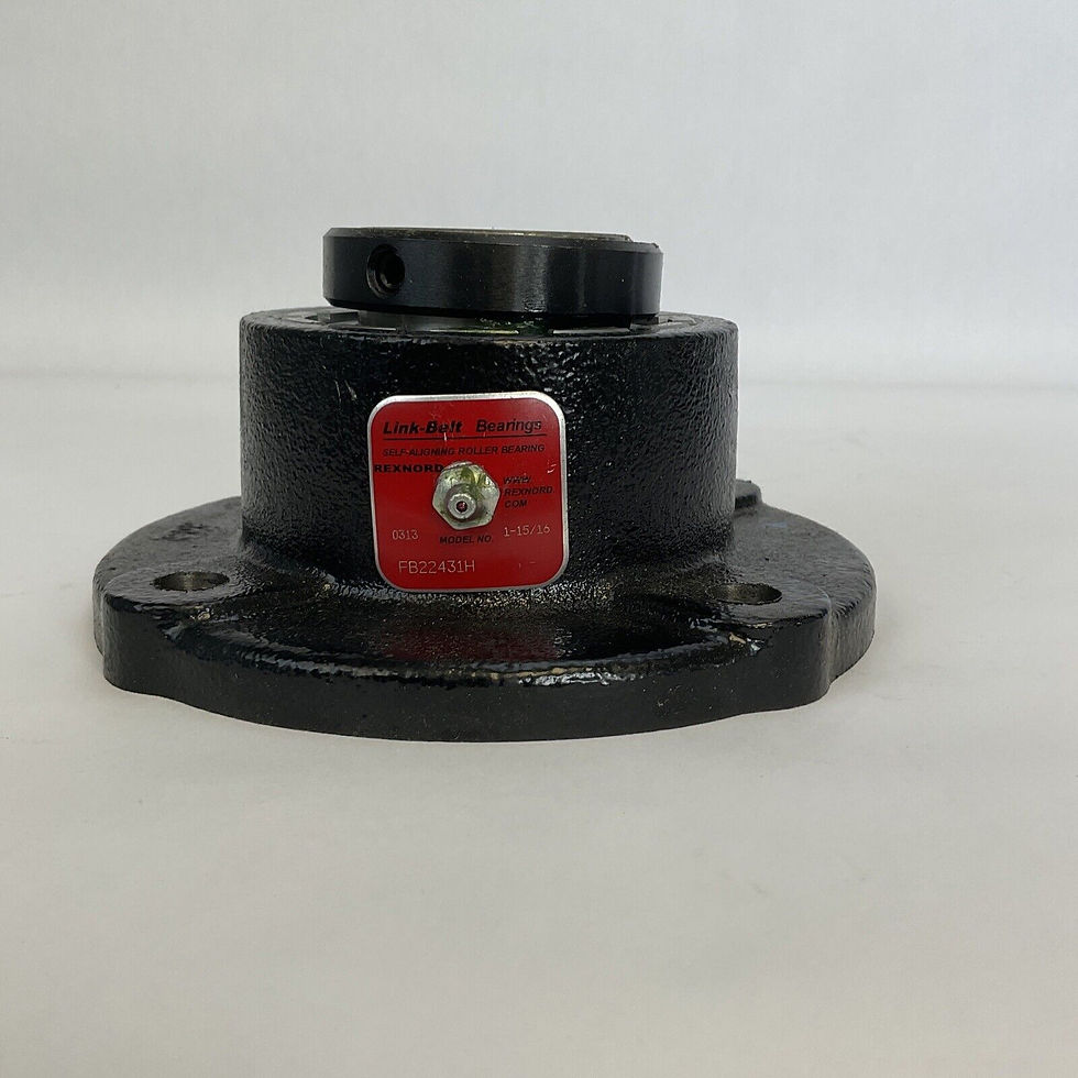 Thumbnail: REXNORD FB22431H LINK-BELT SELF-ALIGNING ROLLER BEARING FLANG 1-15/16"
