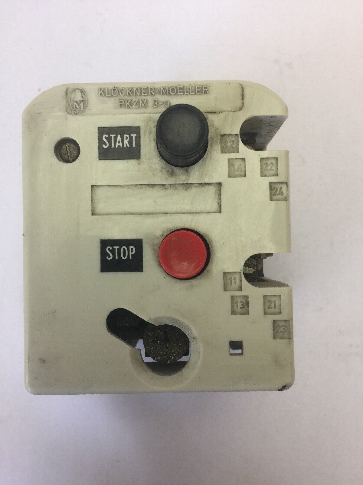 KLOCKNER MOELLER PKZM 3-6,3-U-NA 600VAC 40HP MANUAL MOTOR STARTER 3.5-6.0A