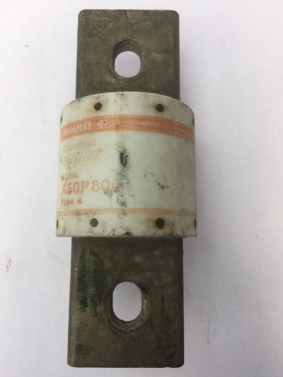 GOULD SHAWMUT AMPTRAP A50P800 FUSE 800 AMP 500 VOLTS TYPE 4 FORM 101