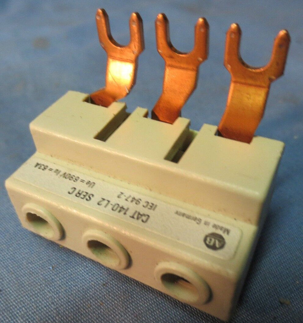 ALLEN-BRADLEY 140-L2 Ser. C TERMINAL 3 PHASE (USE w/ 140-MN)