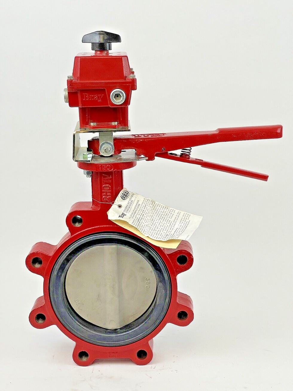 BRAY 50-0406-12610-532 VALVE STATUS MON/ 20-0600-92801 - 6" BV/MANUAL HANDLE