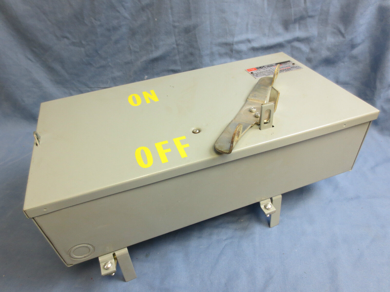FEDERAL PACIFIC FPE SP1336 FUSIBLE BUS PLUG BUS SWITCH 30A 600VAC 3-POLE - NEW