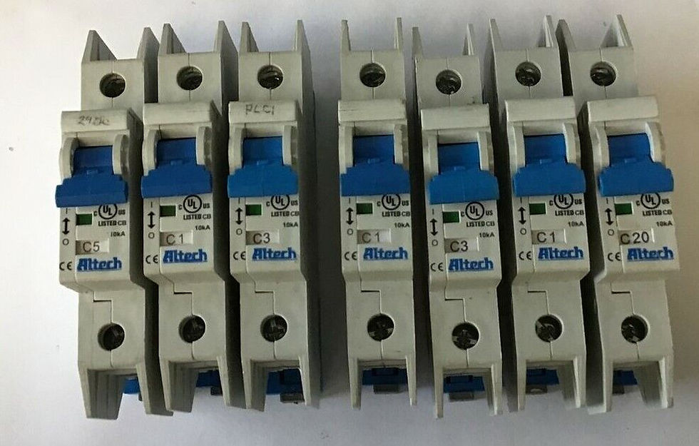 Thumbnail: ALTECH UL489 E305318 CIRCUIT BREAKER 277VAC 10KA***LOTOF7***
