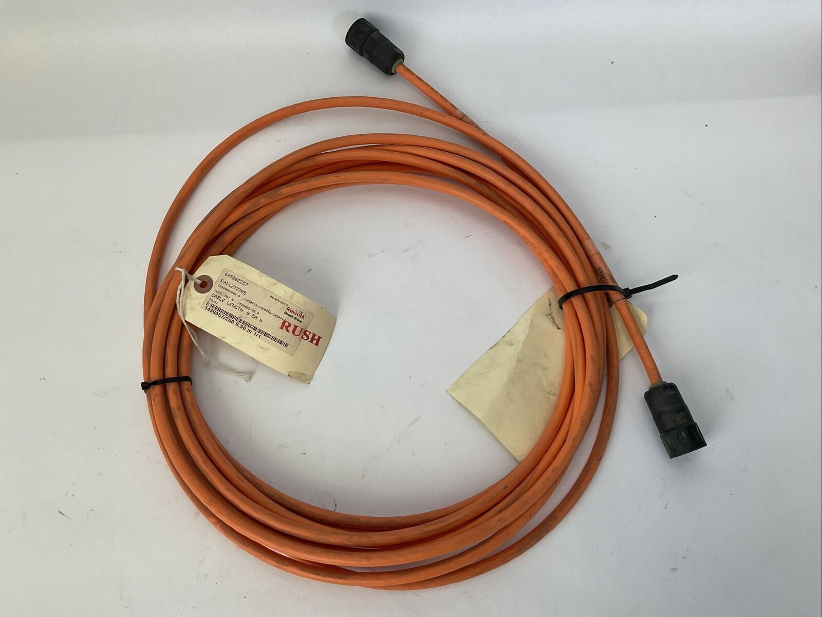 REXROTH R911277705 SERVO CONTROL CABLE 9.50M