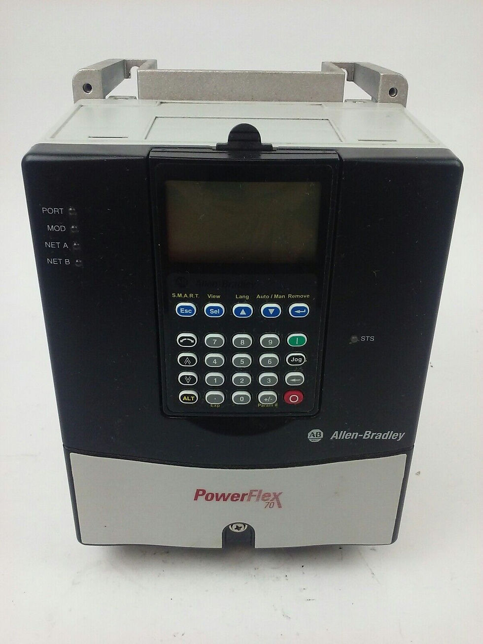 ALLEN BRADLEY POWERFLEX 70 20AD8P0A0AYYNNNN SER A FW 2.009 20-HIM-A3 SER B