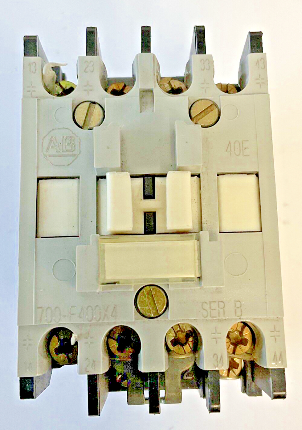 Thumbnail: ALLEN BRADLEY 700-F400X4 CONTROL RELAY SER.B ***LOTOF2***