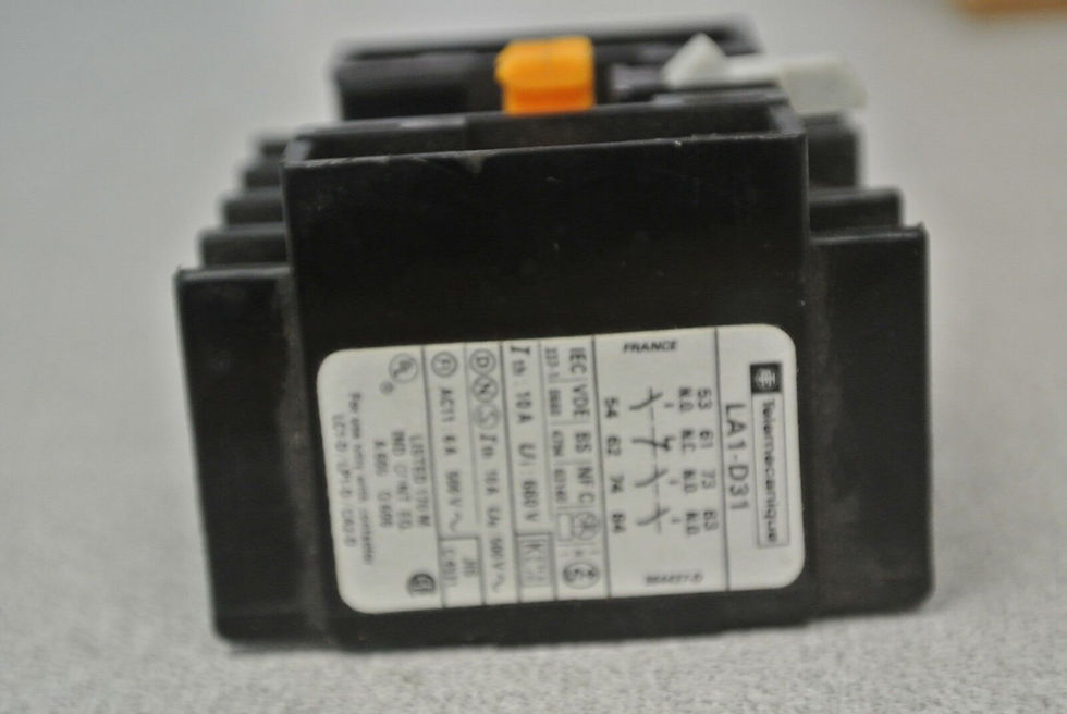 Thumbnail: TELEMECANIQUE LA1-D31 / AUXILIARY CONTACT BLOCK