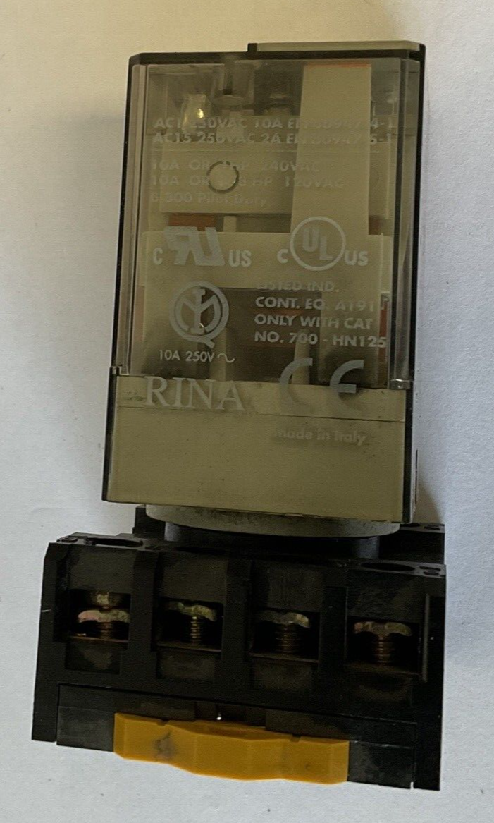 Thumbnail: ALLEN BRADLEY 700-HA32A12 RELAY SER.D 12VAC 10A****LOTOF2****