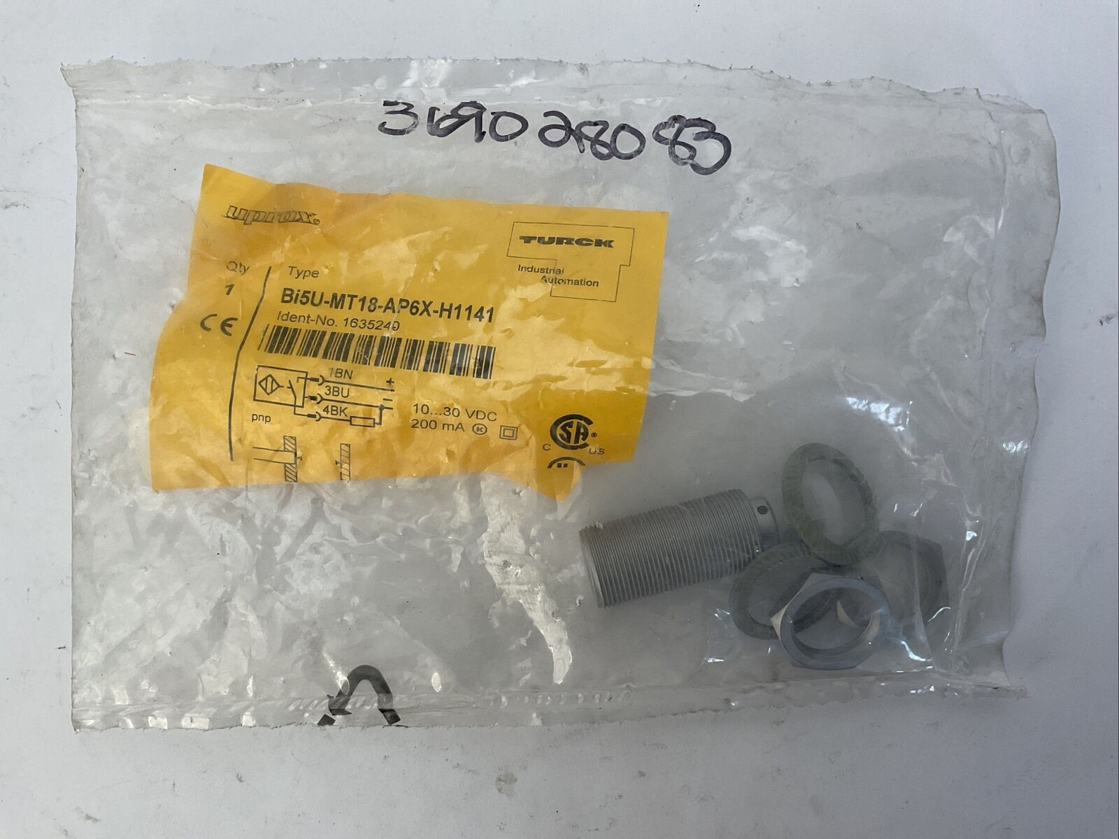 TURCK Bi5U-MT18-AP6X-H1141 PROXIMITY SWITCH 10...30VDC 300mA