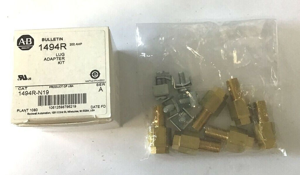 ALLEN BRADLEY 1494R-N19 LUG ADAPTER KIT SER.A 200 AMP