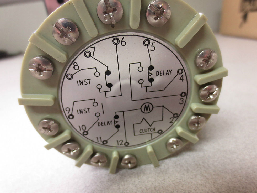 Thumbnail: AGASTAT / OMRON SYDAKP SYNCHRONOUS MOTOR TIMER 120VAC 0-12H CHMT - NEW SURPLUS