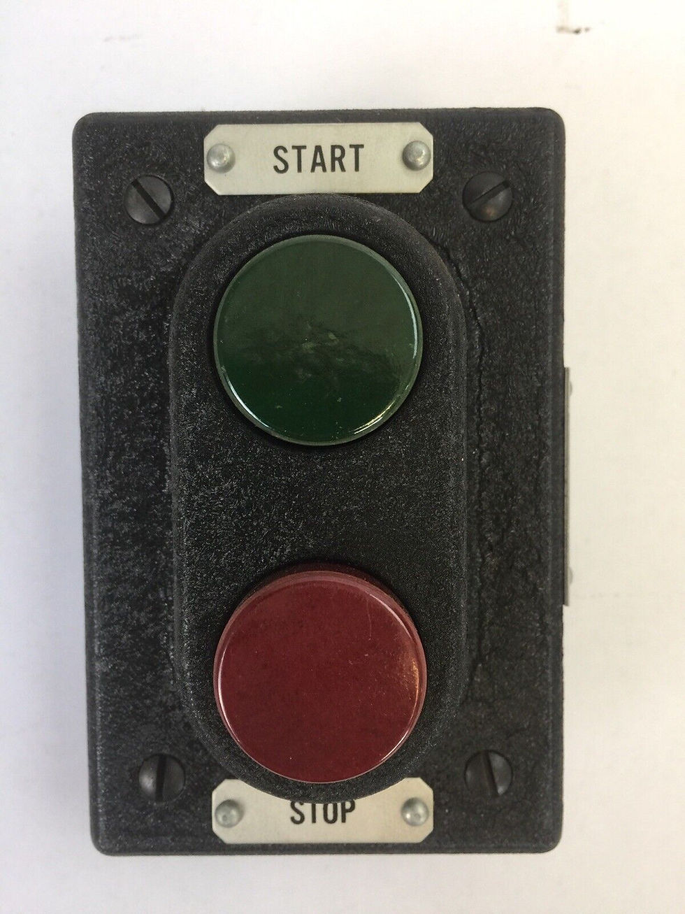 MACKWORTH REES 313 START STOP RED GREEN PUSHBUTTON SWITCH
