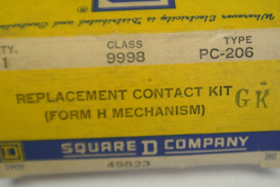 Thumbnail: SQUARE D / 9998 PC-206 / PRESSURE SWITCH CONTACT KIT / NEW SURPLUS