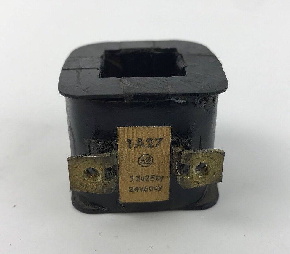 Allen Bradley 1A27 Coil 24 V 60 CY 12 V 25 CY Used Missing Screws