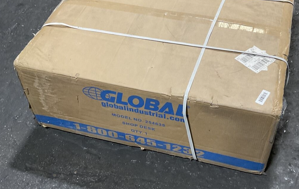 Thumbnail: GLOBAL 254635 SHOP DESK NEW SURPLUS.