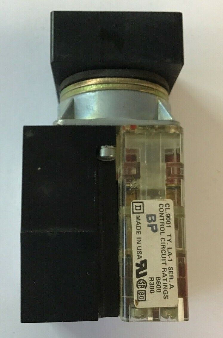 Thumbnail: SQUARE D LMA1 SER.B 120V 50/60HZ  W/LA-21 SER.A W/ LA-1 LIGHT MODULE