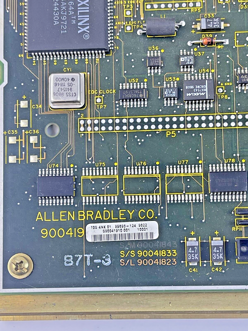 Thumbnail: ALLEN-BRADLEY - 8520-SM4 SER. B - SERVO RACK W/ 900419 CIRCUIT BOARD